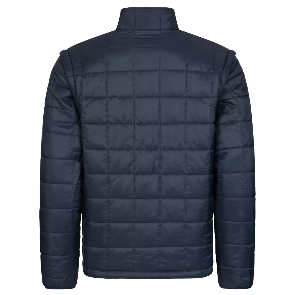 Nitras 7179-4121, MOTION TEX VIZ PLUS Multifunctional High-Visibility Jacket, Neon Orange/Navy Blue, image 8, gallery thumbnail