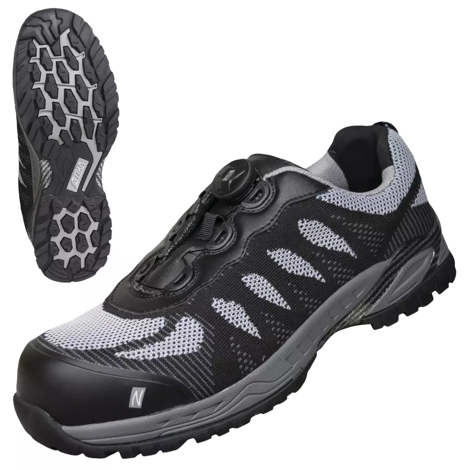 NITRAS 7414-1012, PRO STEP FIT Safety Shoes, Black, image 1, gallery thumbnail