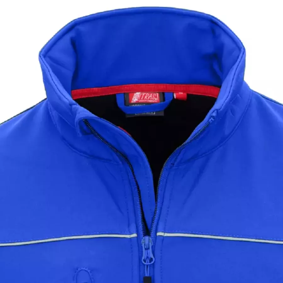 **Stand-Up Collar** adds a clean, structured look while offering a touch of sheltered comfort.