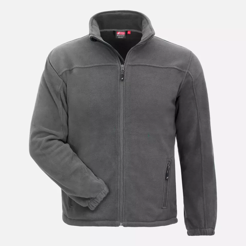 Nitras 7042, MOTION TEX PLUS Fleece Jacket, Grey, image 1, gallery thumbnail