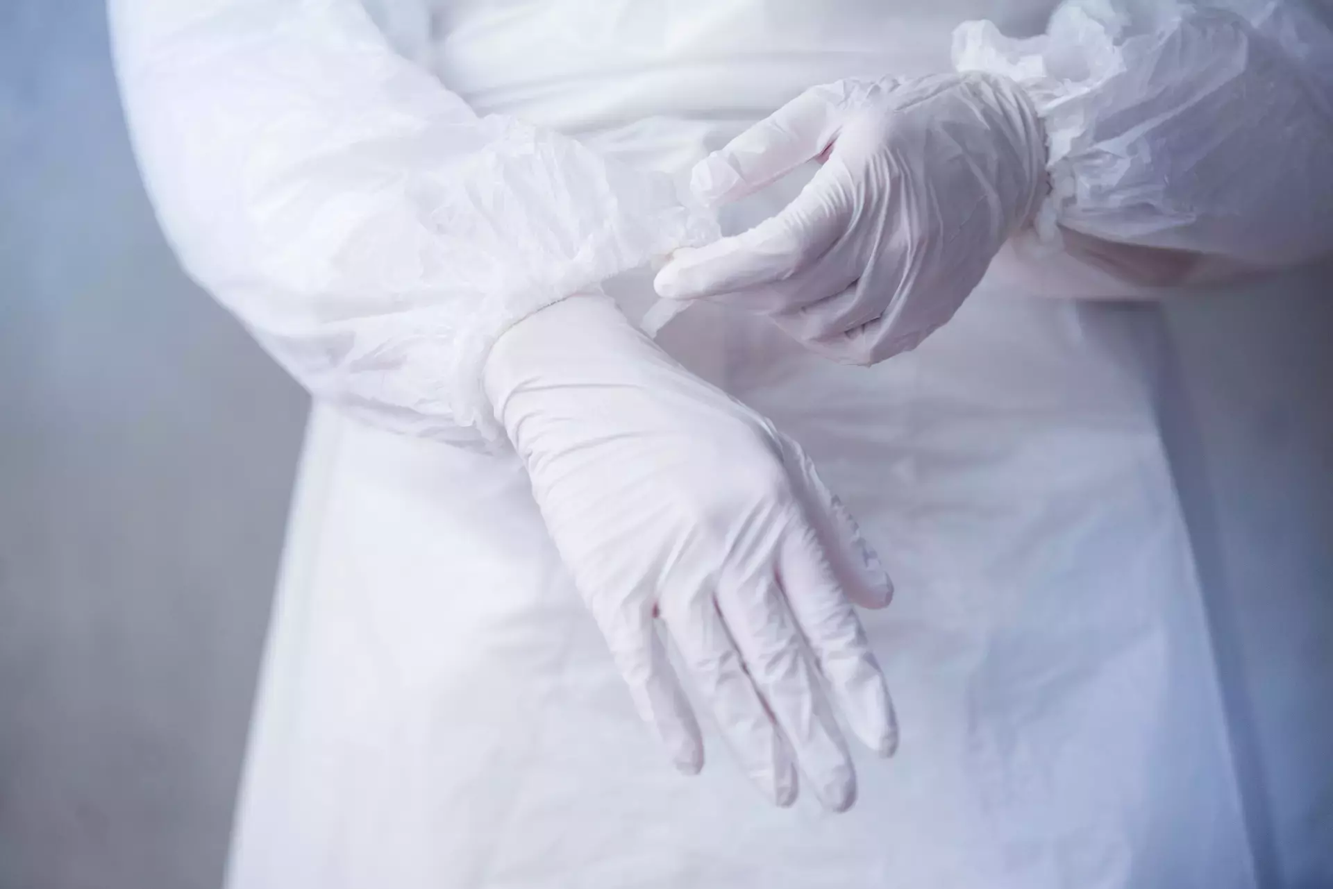 Nitras Medical 420, CPE arm covers, image 2
