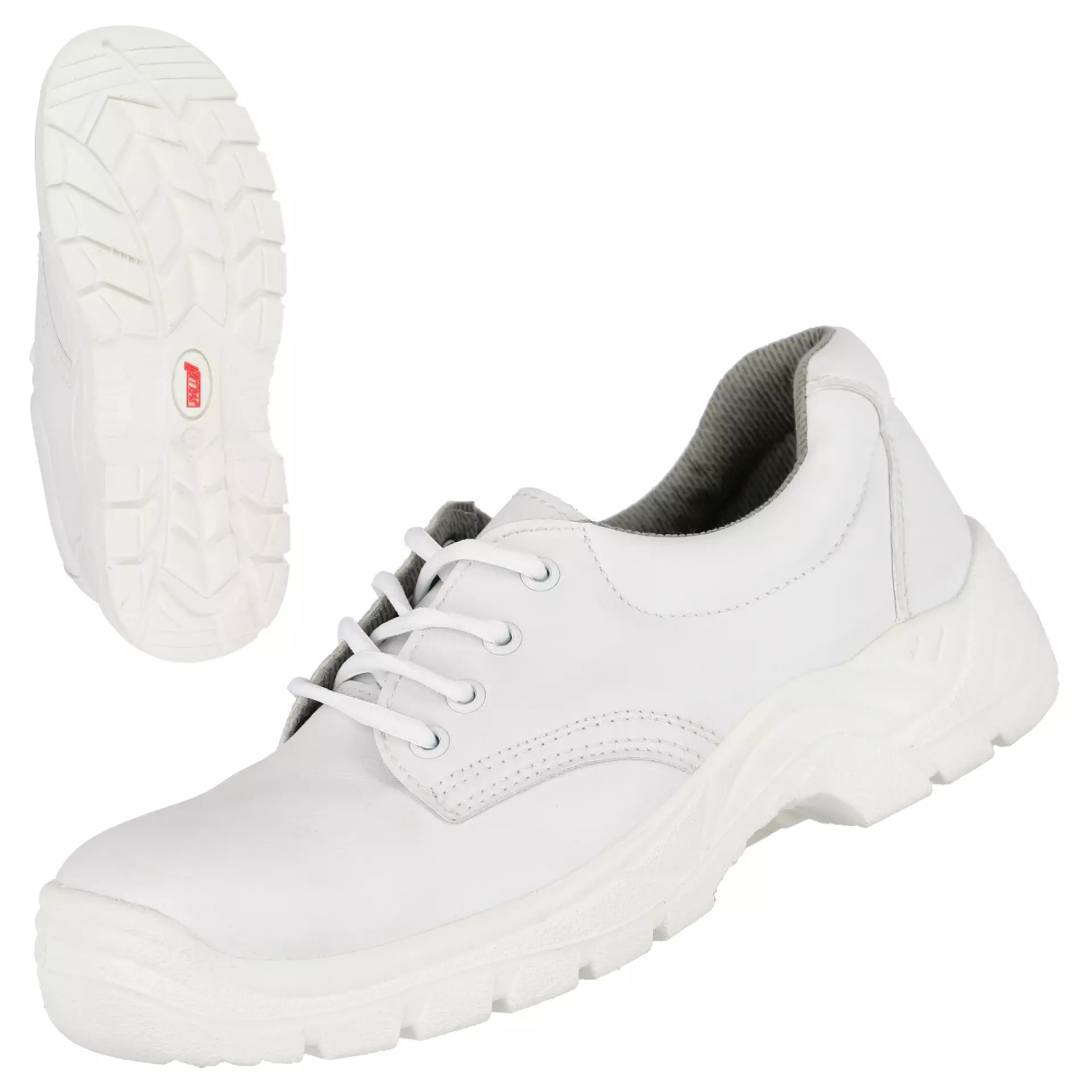 NITRAS 7255, CLEAN STEP S2 skyddsskor, vita, image 1