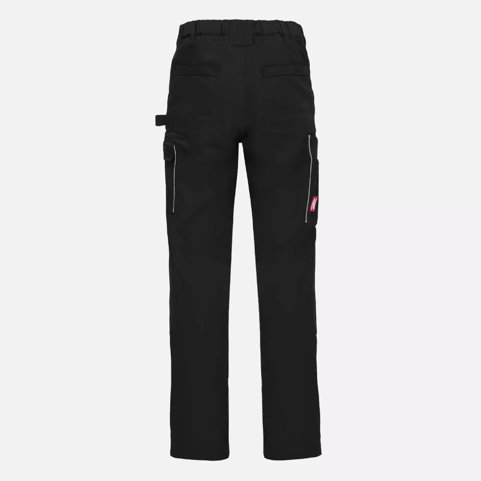 Nitras 7510, MOTION TEX LIGHT Work Trousers, Black, image 2, gallery thumbnail