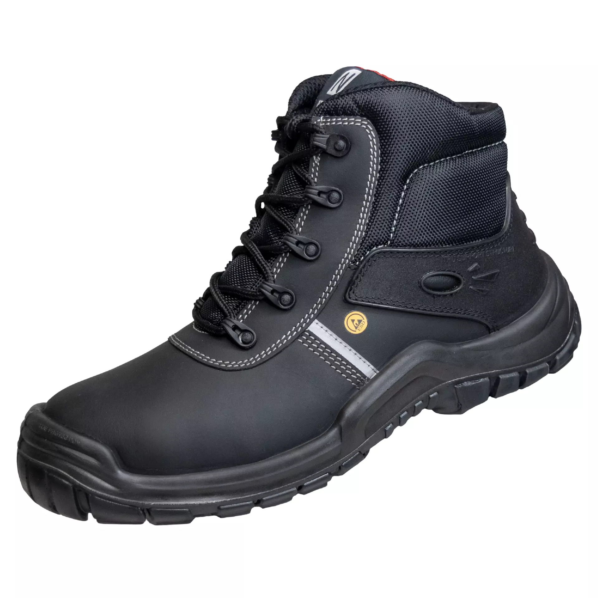 Nitras 7216-1000, UTILITY STEP MID S3L CI FO SR Safety Boots, Black, image 2