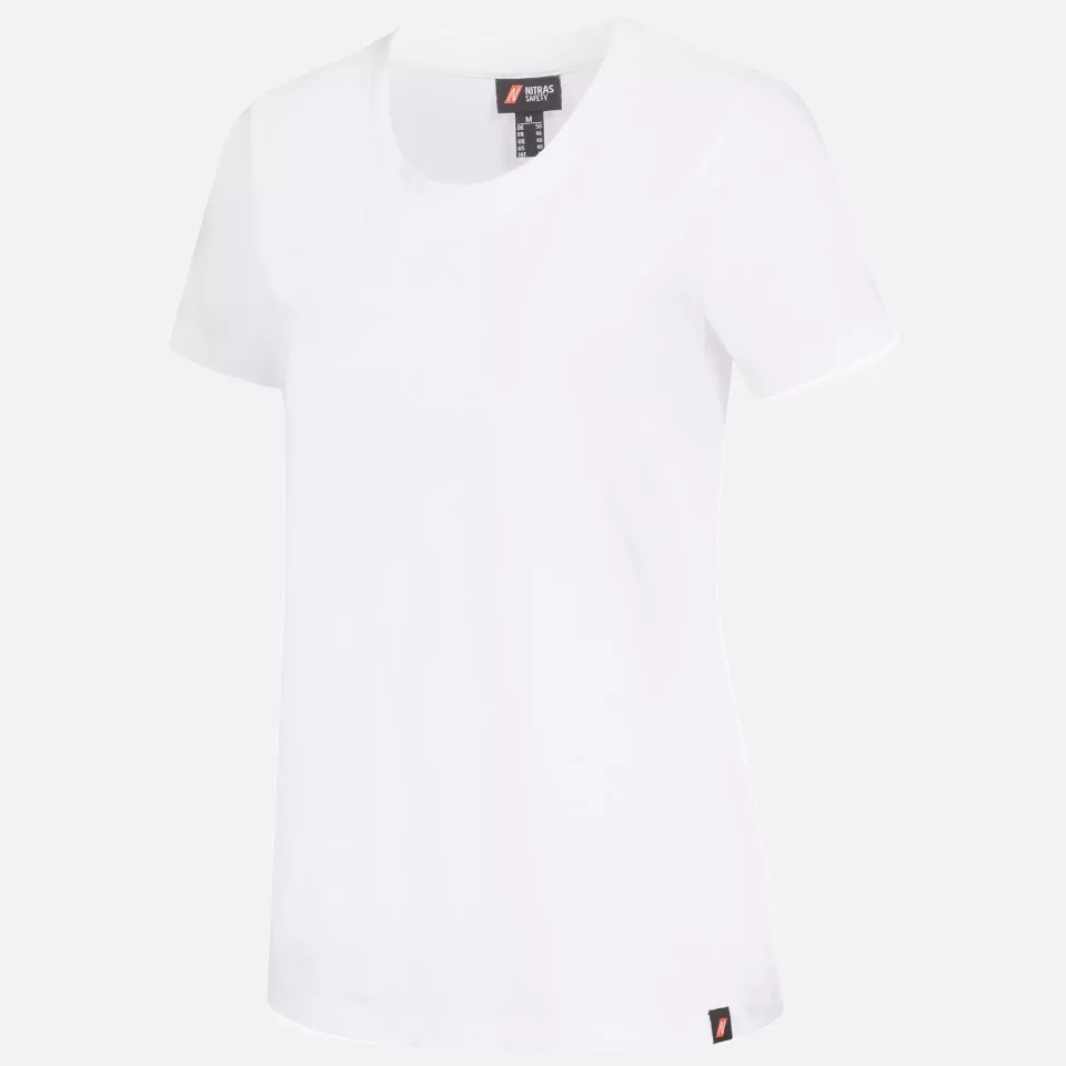 Nitras 7051-1100, MOTION TEX PLUS T-Shirt, Weiß, image 1, gallery thumbnail