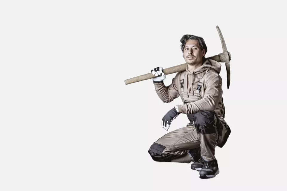 Nitras 7025-5100, MOTION TEX LIGHT Hoodie, Khaki, image 3, gallery thumbnail