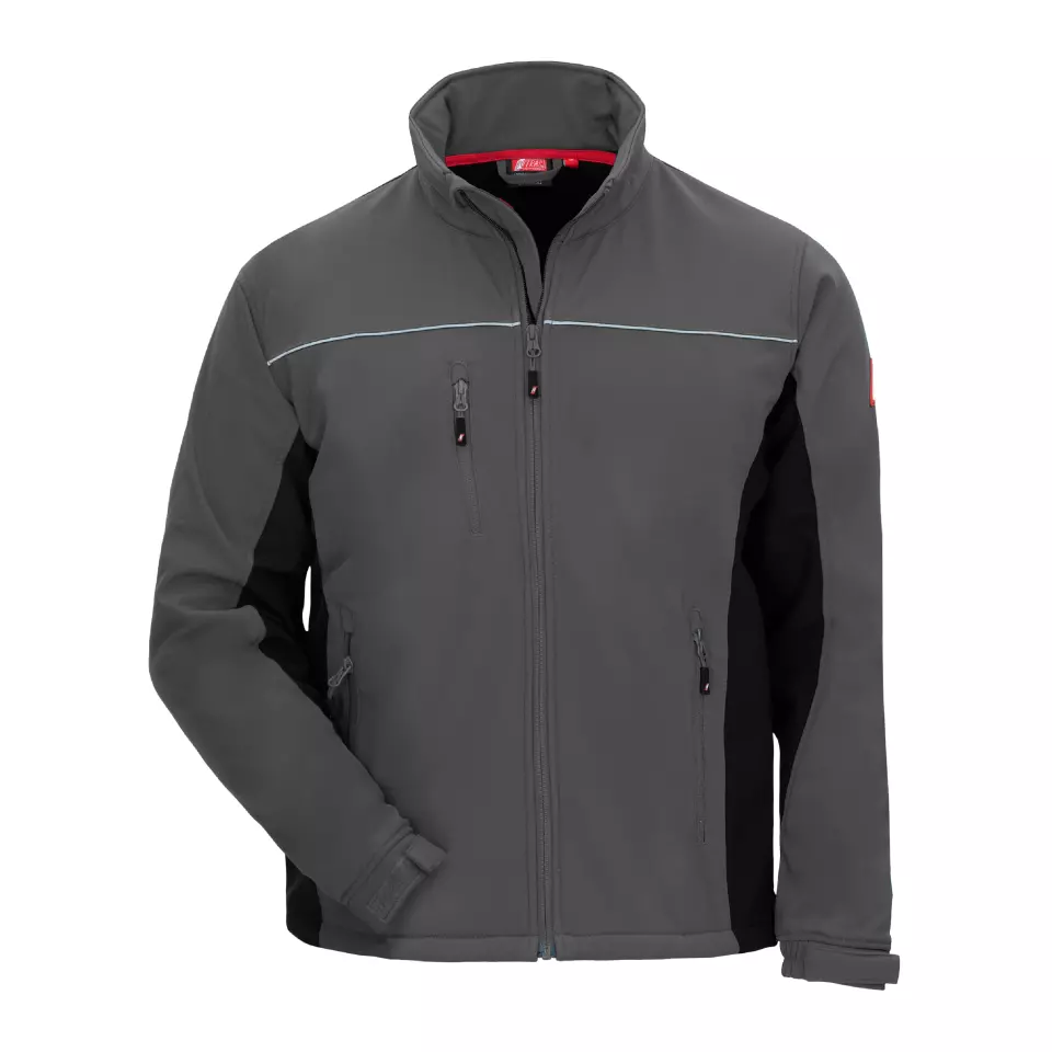 Nitras 7152, MOTION TEX LIGHT Softshell-Jacke, Grau, image 1, gallery thumbnail