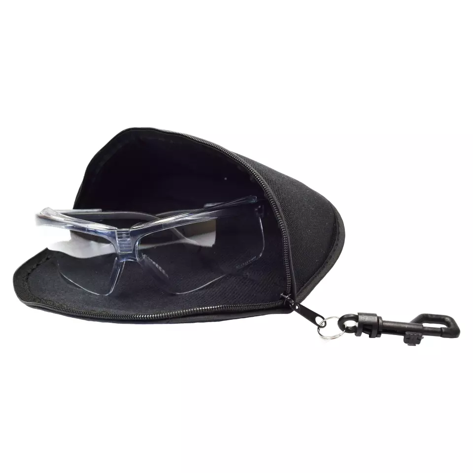 Nitras 90C, Spectacle Case Textile, Black, image 2, gallery thumbnail