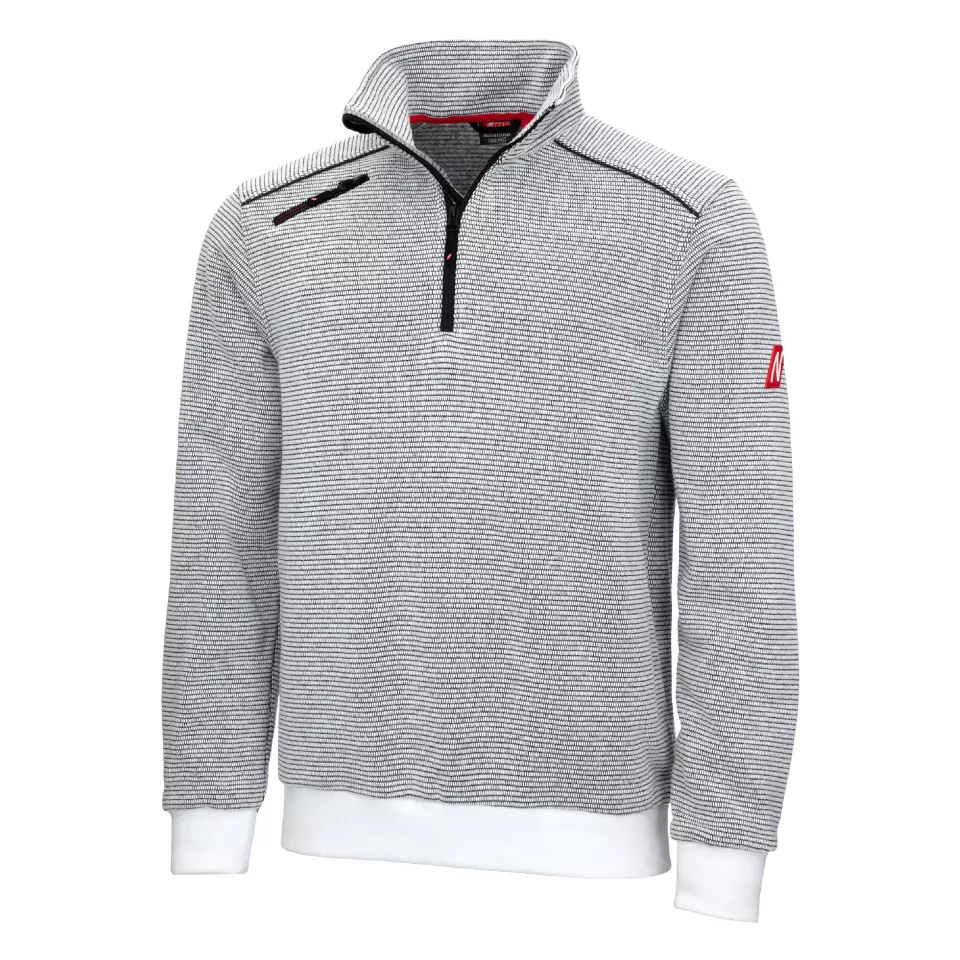 NITRAS 7038, MOTION TEX PLUS Pullover, White, image 1, gallery thumbnail