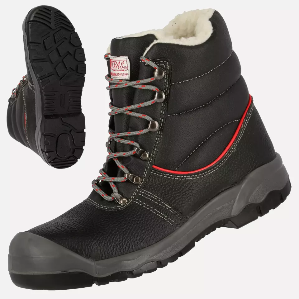 Nitras 7201W, STEP MID+ W S3 Safety Winter Boots, Black, image 1, gallery thumbnail