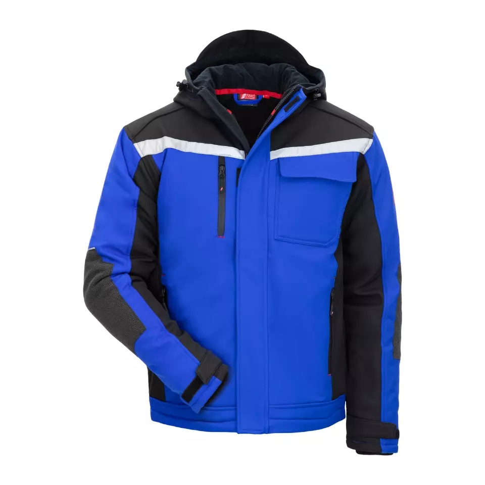 Nitras 7181W, MOTION TEX PLUS Winter Softshell Jacket, Royal Blue, image 1, gallery thumbnail