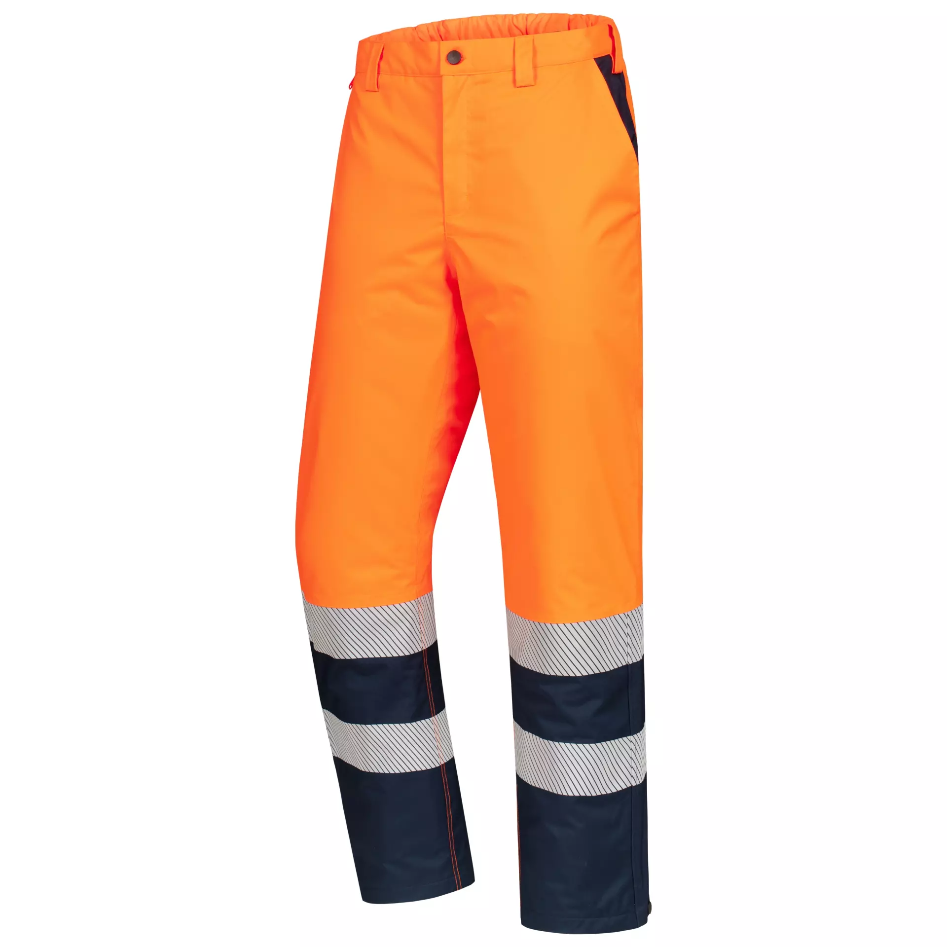 Nitras 7580-4121, MOTION TEX VIZ Warnschutz-Winterarbeitshose, Neonorange, image 1