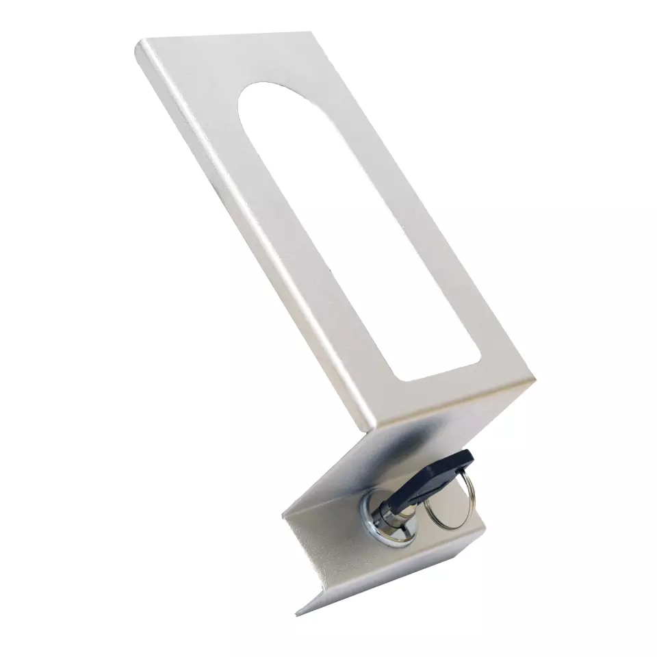 Nitras Medical 004500, Closing plate for desinfection, silver, 16.5 x 7.5 x 7cm, image 1, gallery thumbnail