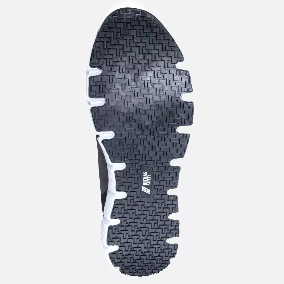Nitras 7446-1210, SONIC STEP FIT MID S3S FO HRO SC SR Halbhohe Sicherheitsstiefel, Grau/Schwarz, image 4, gallery thumbnail