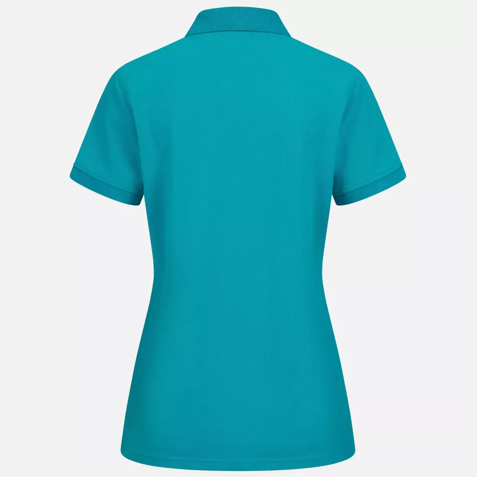 Nitras 7056-2600, MOTION TEX PLUS Polo Shirt, Turquoise, image 2, gallery thumbnail