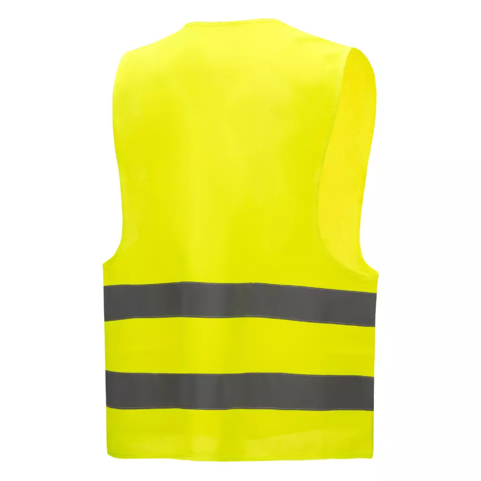 NITRAS 7111, Reflective Waistcoat Neon Yellow, image 2, gallery thumbnail