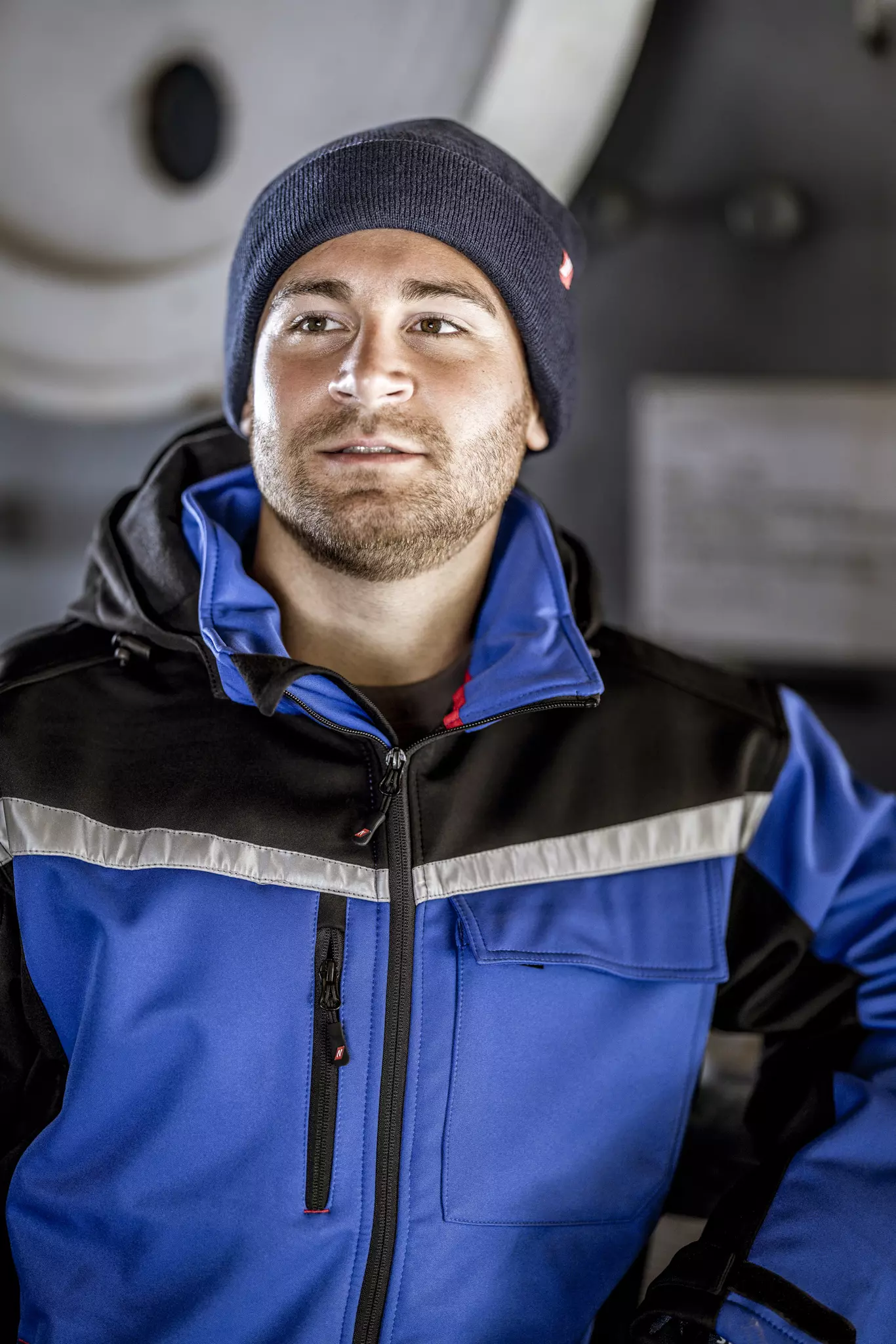 Nitras 7181, MOTION TEX PLUS Softshell-Jacke, Königsblau, image 3