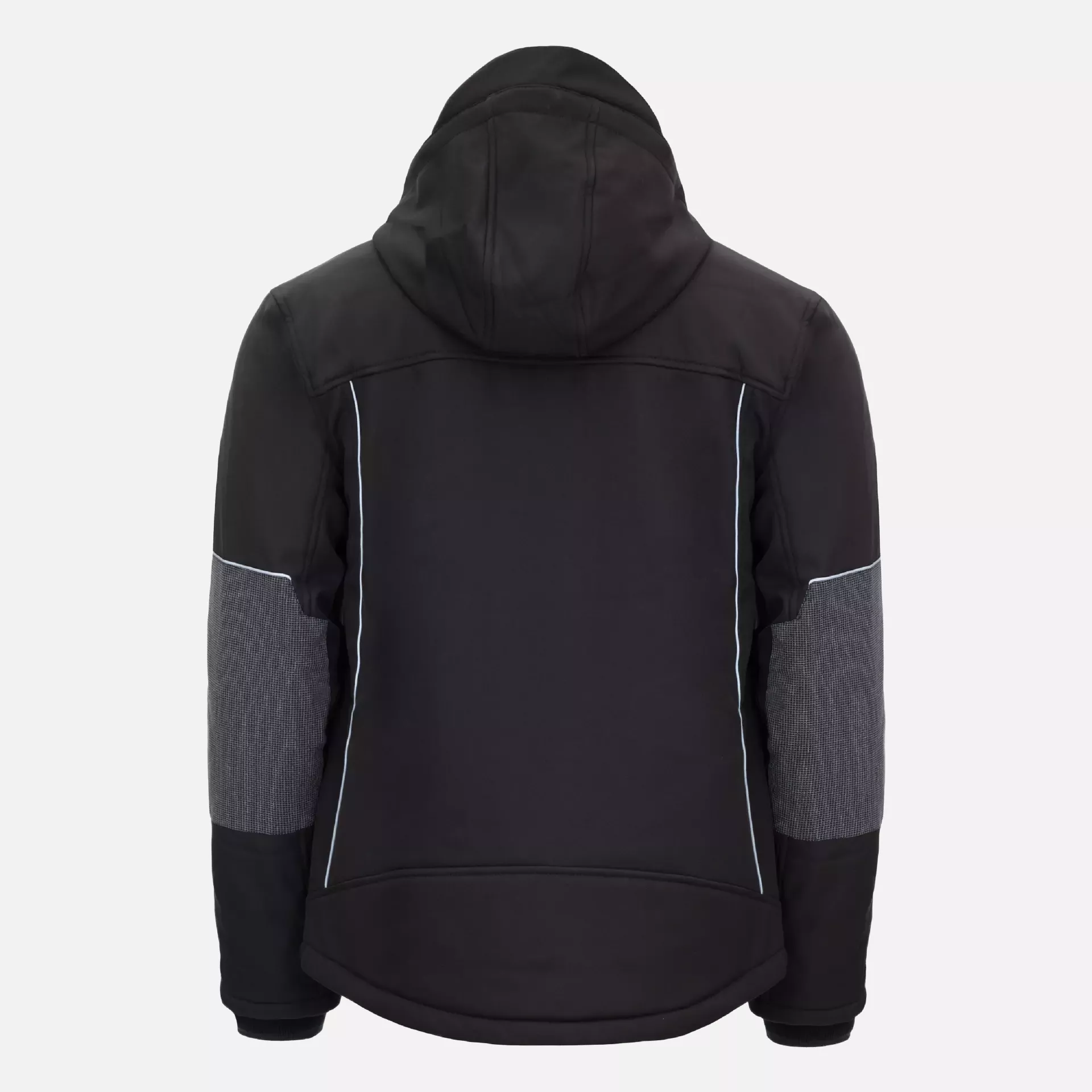 Nitras 7180W, MOTION TEX PLUS Winter Softshell Jacket, Black, image 2