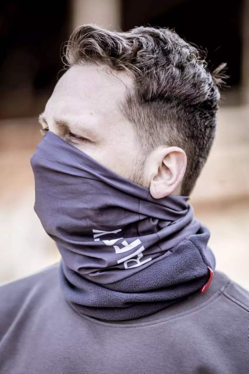 NITRAS NHT, Multifunctional Neck Gaiter, Anthracite, image 3, gallery thumbnail