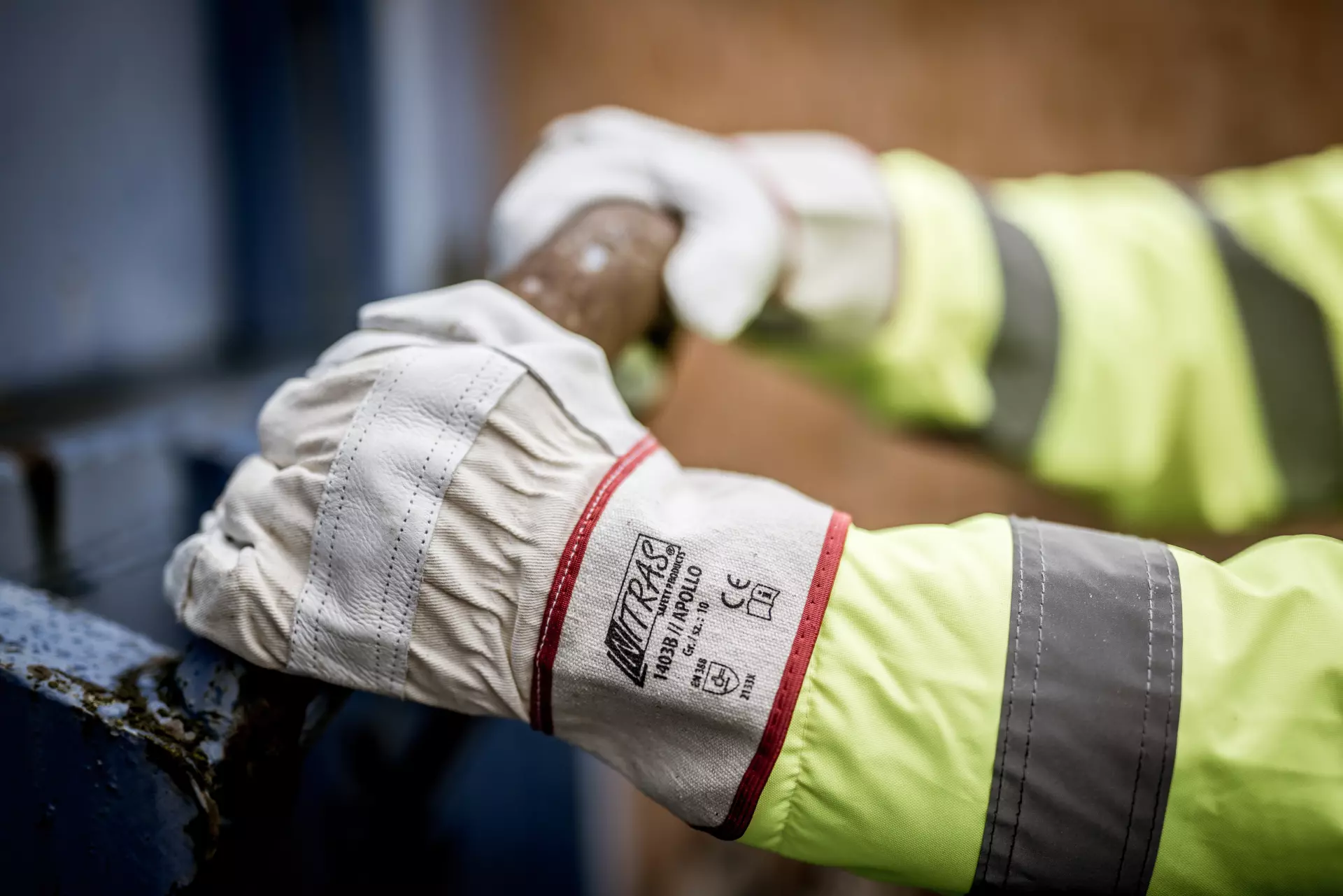 NITRAS 1403B, APOLLO Cow Grain Leather Gloves, image 2