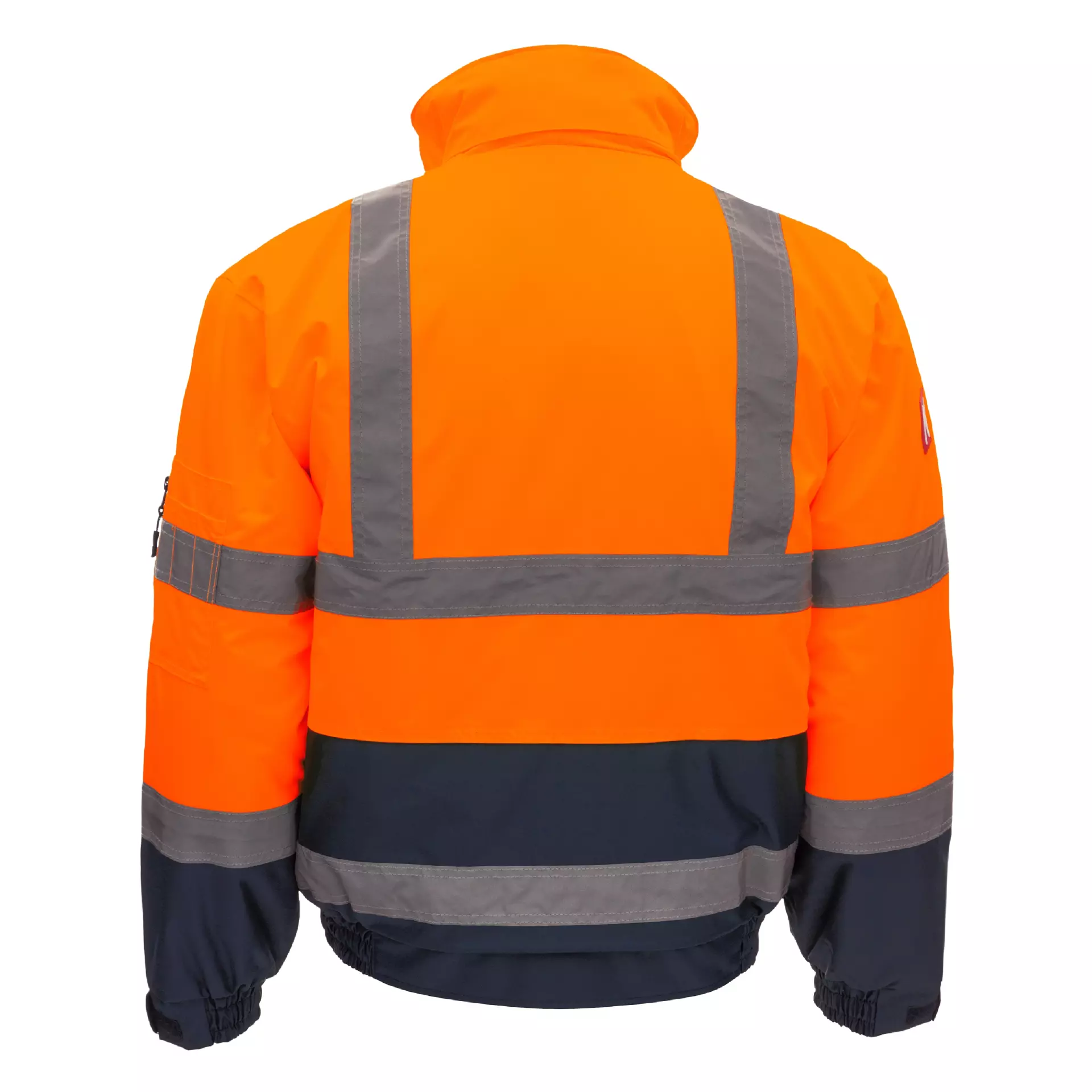 Nitras 7142-XS, MOTION TEX VIZ Reflective Pilot Jacket, Neon Orange, image 2