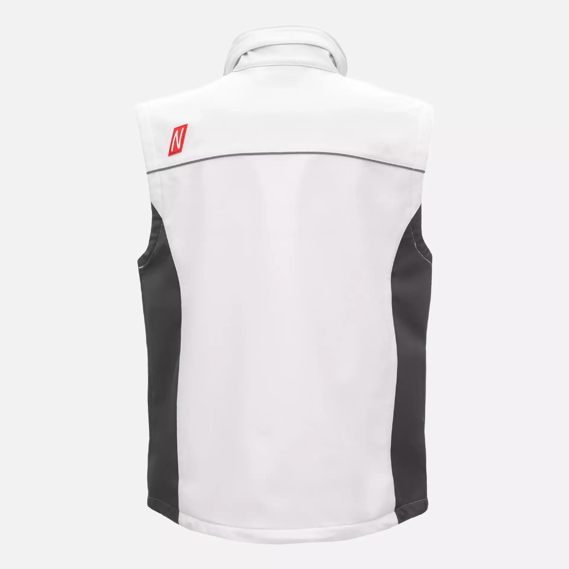 Nitras 7163, MOTION TEX LIGHT Softshell Waistcoat, White, image 2