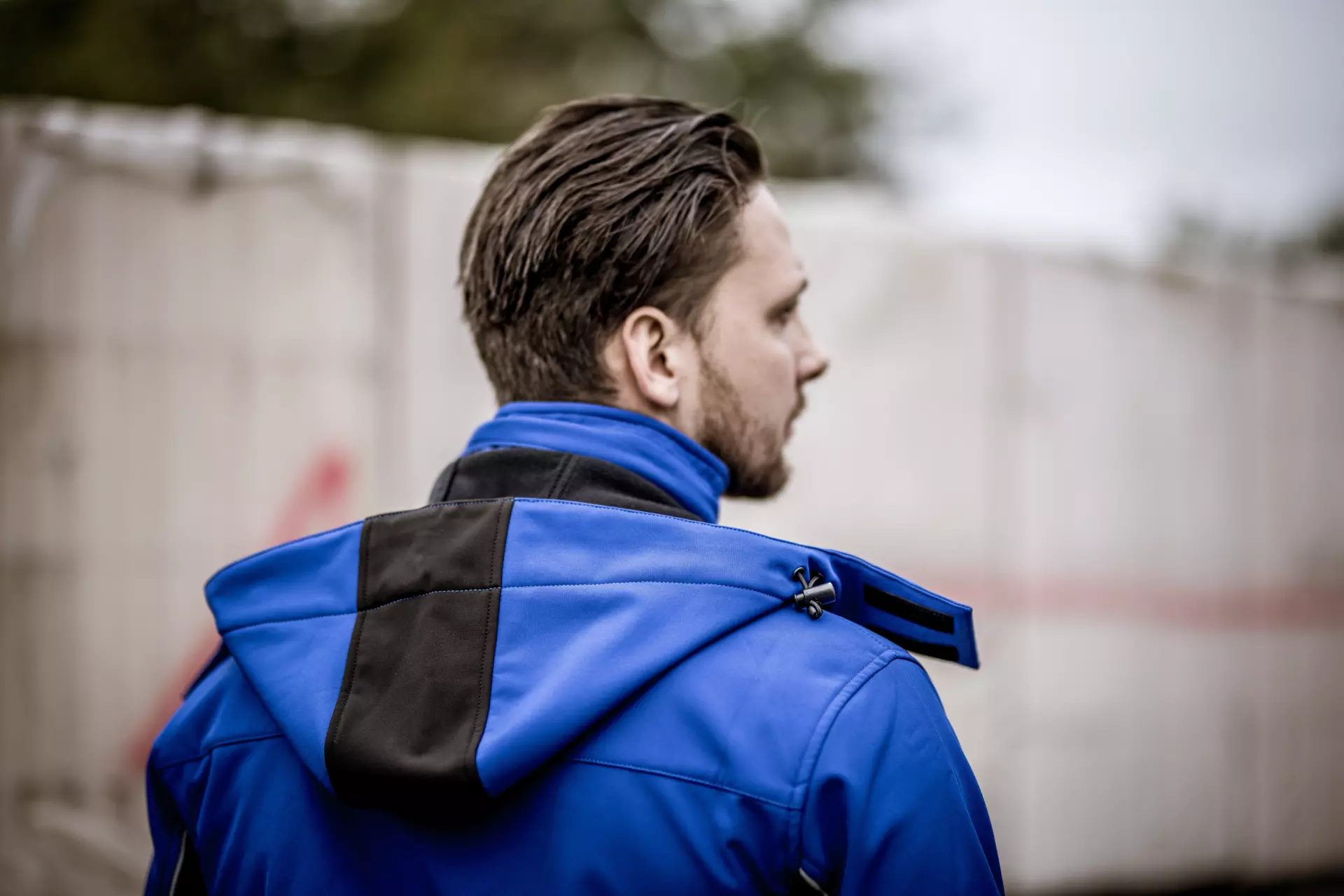 NITRAS 7156K, Removable Hood, Navy Blue, image 3