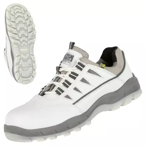 Nitras SPORT STEP WH S3 skyddsskor, vita