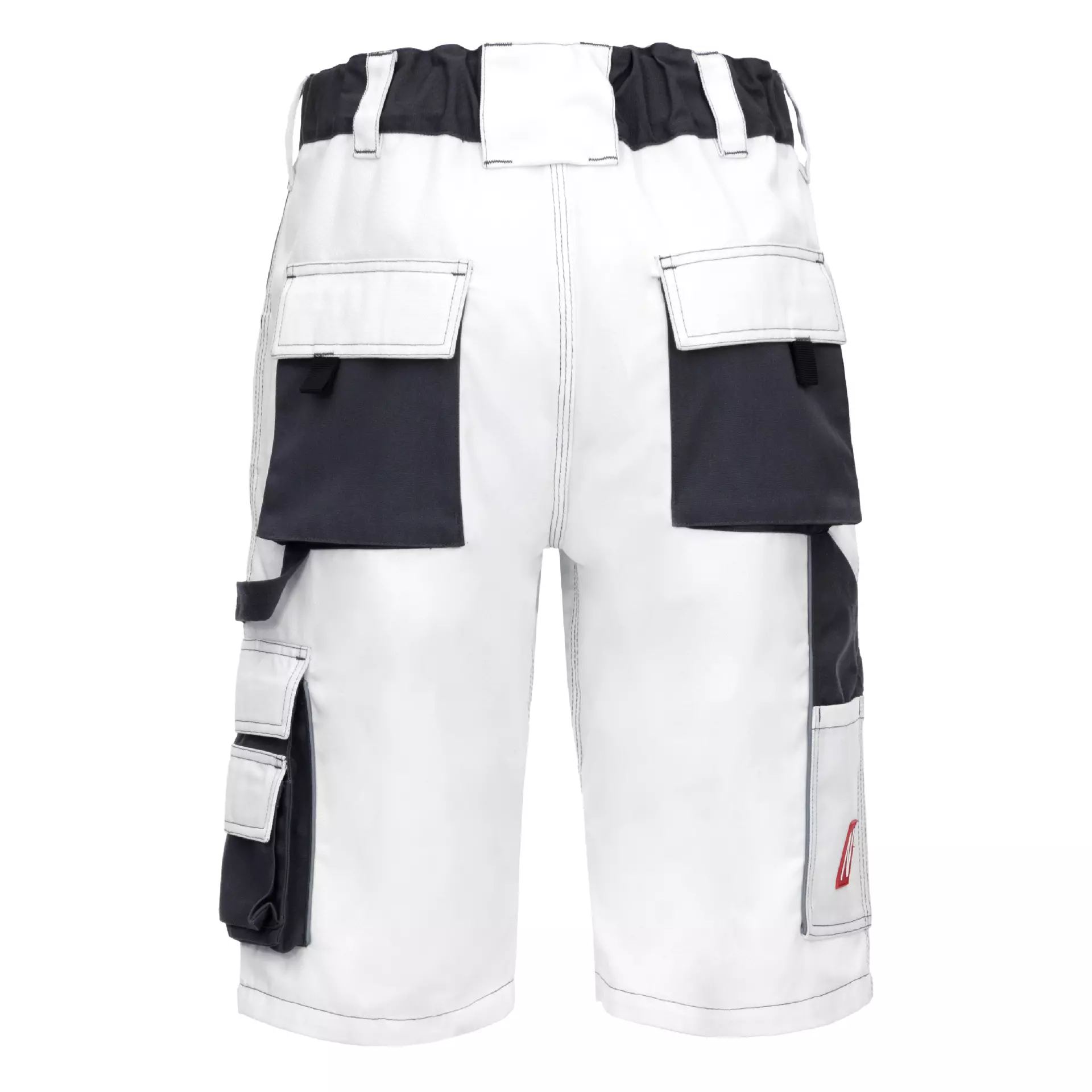 Nitras 7603, MOTION TEX PLUS Short Work Trousers, White, image 2