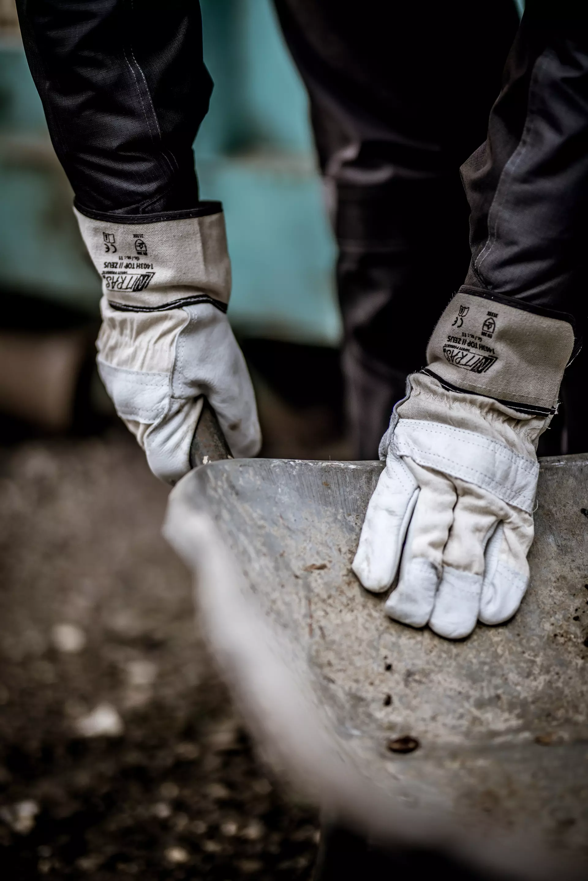 Nitras 1403HTOP, ZEUS Rindnarbenleder-Handschuhe, image 2