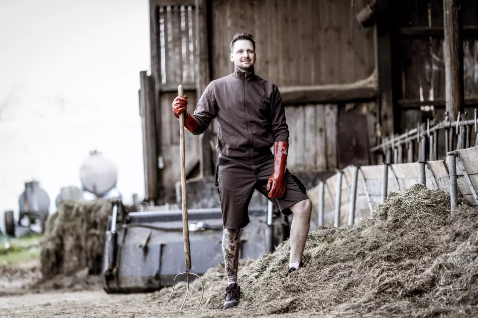 Nitras 7020-5000, MOTION TEX LIGHT Sweatjacke, Braun, image 3, gallery thumbnail