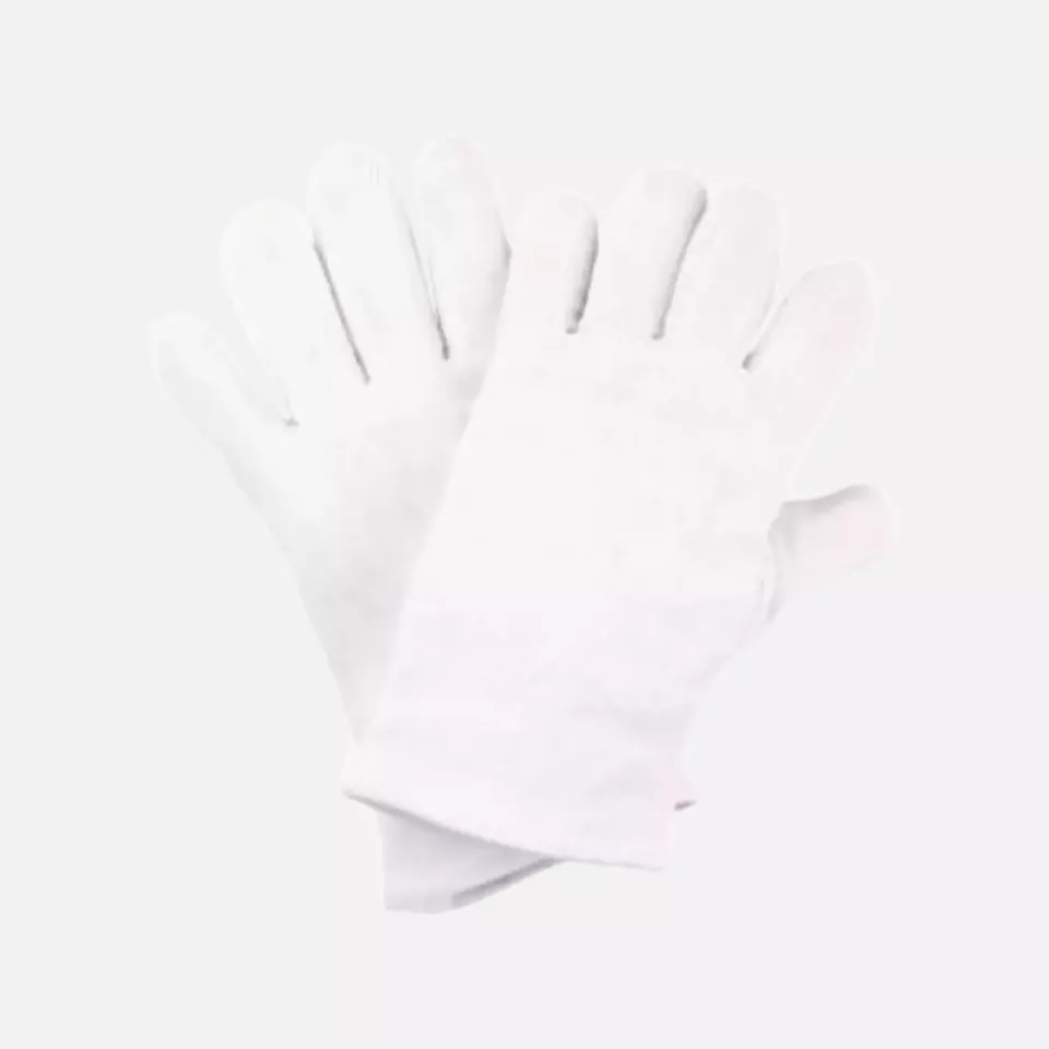Nitras 53, Cotton Gloves, White, image 4, gallery thumbnail