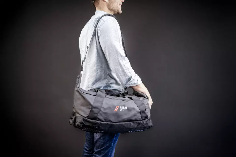 NITRAS 792, Duffle Bag, Black, image 3, gallery thumbnail