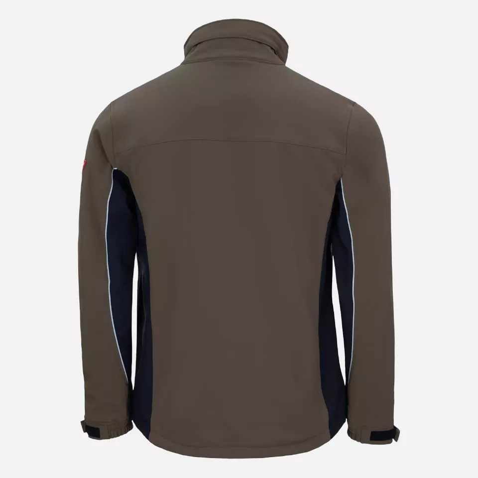 Nitras 7157, MOTION TEX LIGHT Softshell Jacket, Brown, image 2, gallery thumbnail