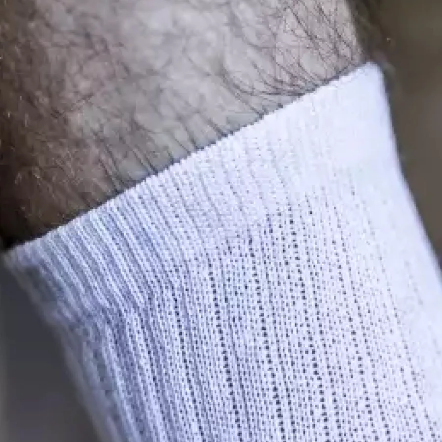 **Wide Elastic Waistband** hugs gently without pinching so your socks stay perfectly in place.