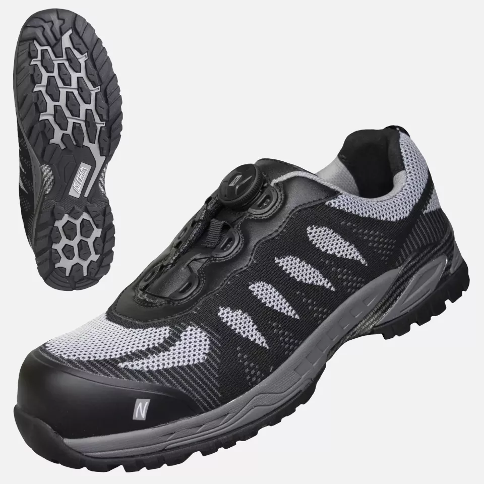 Nitras 7414-1012, PRO STEP FIT Safety Shoes, Black, image 1, gallery thumbnail