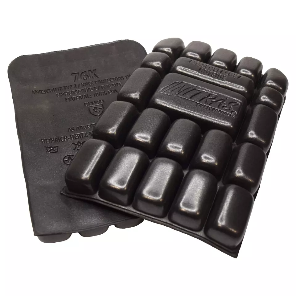 NITRAS 76K, Knee Protectors, Black, image 1, gallery thumbnail