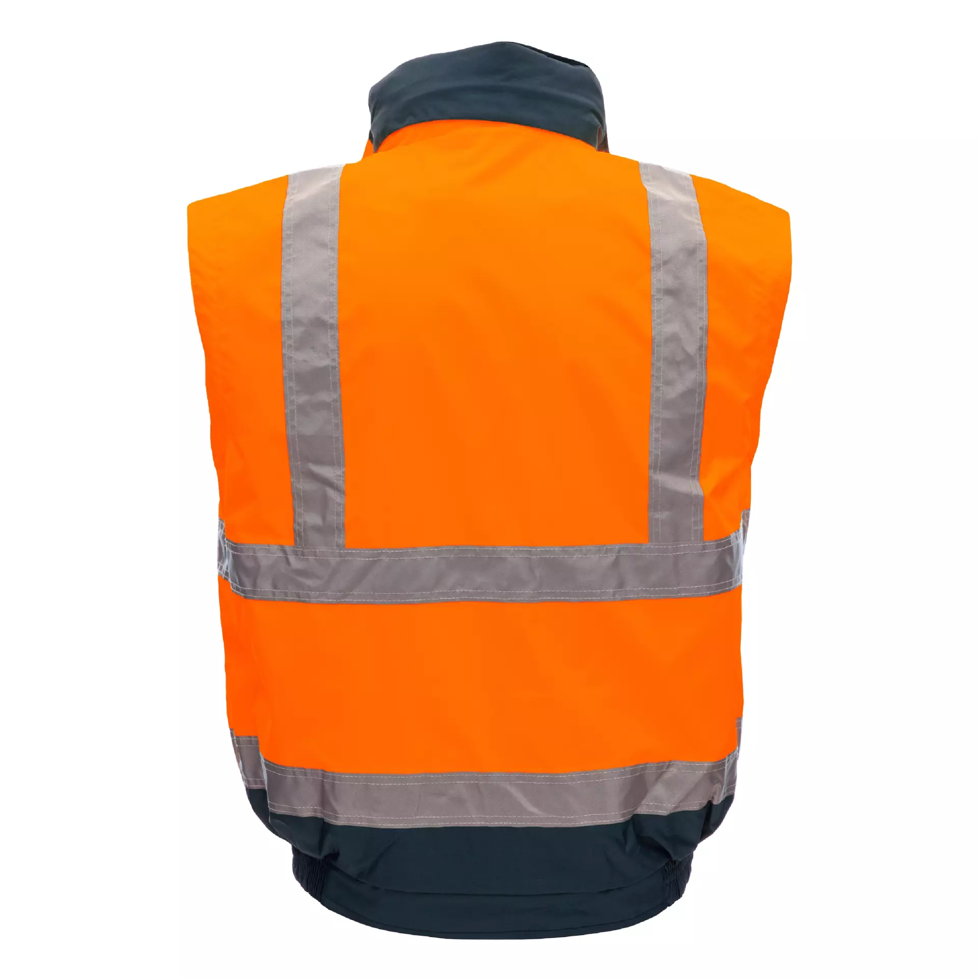 Nitras 7140, MOTION TEX VIZ PLUS Reflective Pilot Jacket, Neon Orange, image 4