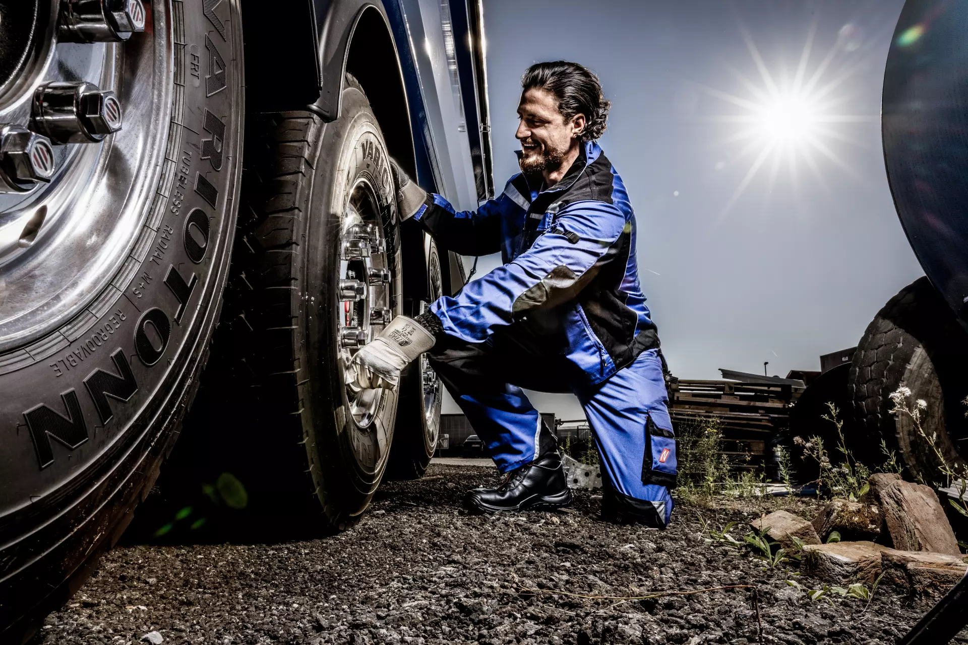 Nitras 7751, MOTION TEX PRO FX Arbeitsjacke, Königsblau, image 3