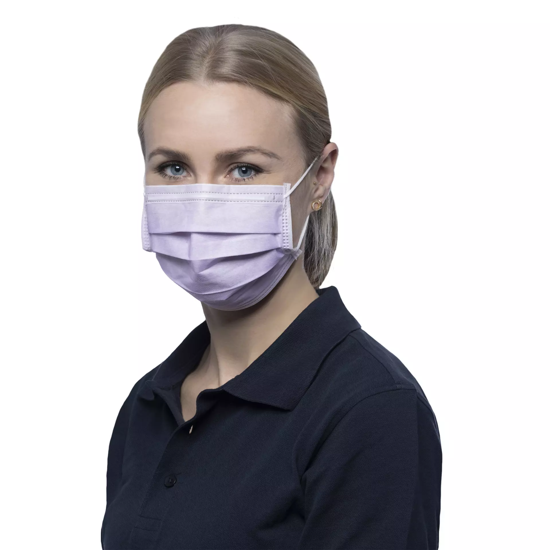 Nitras Medical 4323, SOFT PROTECT medical face mask, lavender, image 1