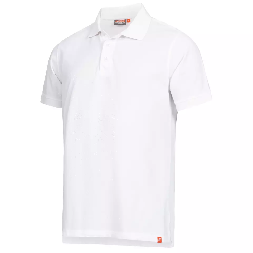 Nitras 7010-1100, MOTION TEX LIGHT Polo Shirt, White, image 1, gallery thumbnail