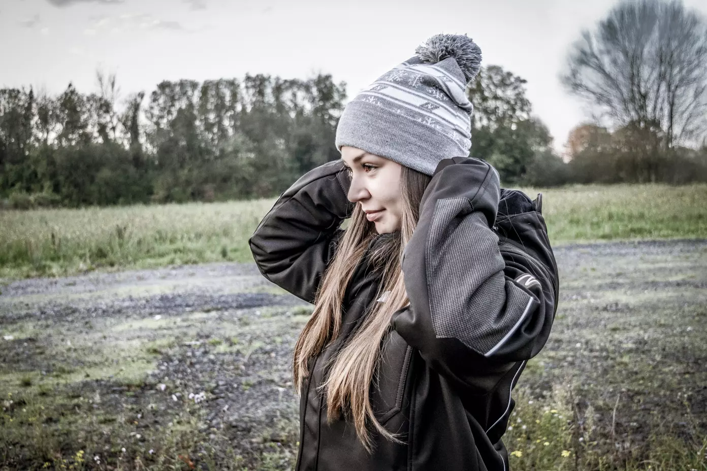 NITRAS 734, Beanie, Light Grey, image 3
