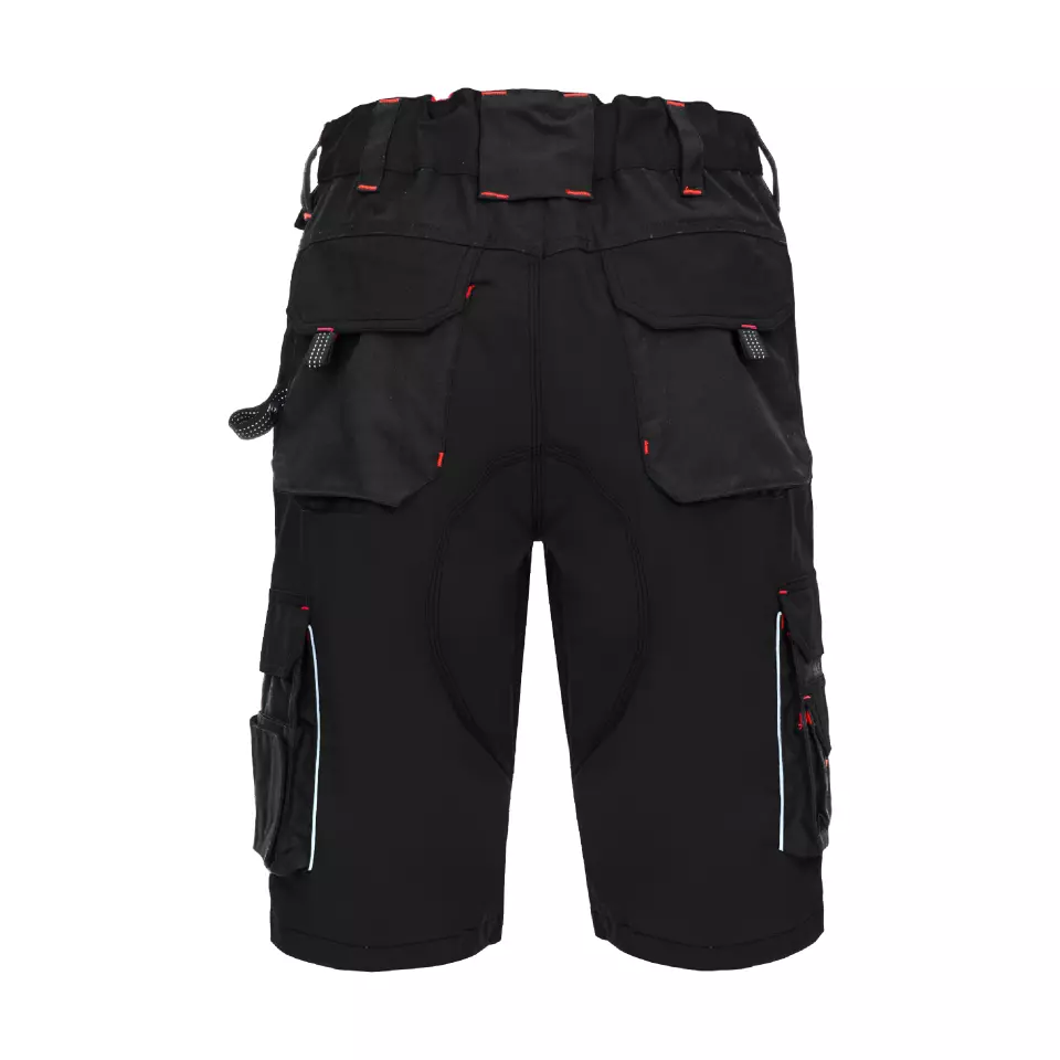 Nitras 7700, MOTION TEX PRO FX Work Trousers, Black, image 2, gallery thumbnail