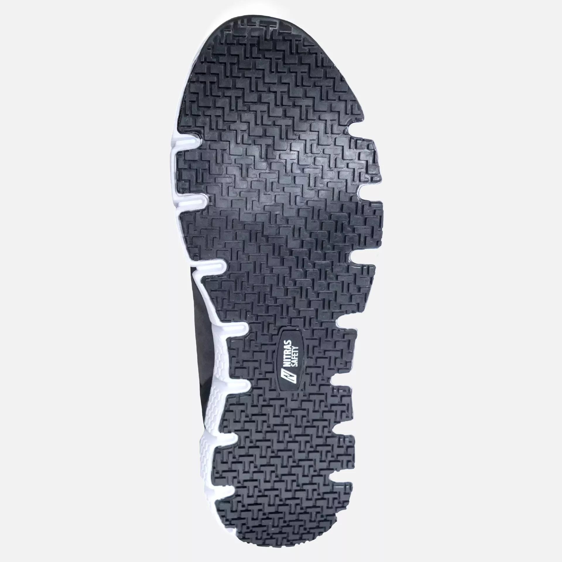 Nitras 7446-1210, SONIC STEP FIT MID S3S FO HRO SC SR Halbhohe Sicherheitsstiefel, Grau/Schwarz, image 4