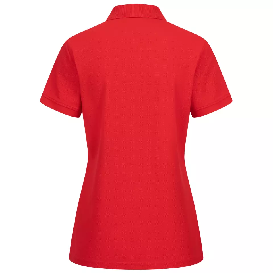 Nitras 7056-6000, MOTION TEX PLUS Polo Shirt, Red, image 2, gallery thumbnail