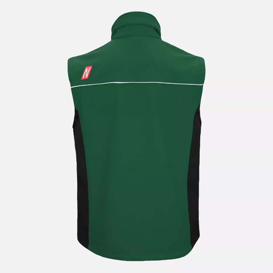 Nitras 7164, MOTION TEX LIGHT Softshell Waistcoat, Green, image 2, gallery thumbnail