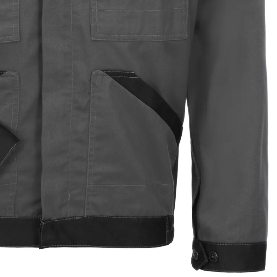 **Adjustable Cuffs with Buttons** let you customize your fit for comfort and freedom of movement.