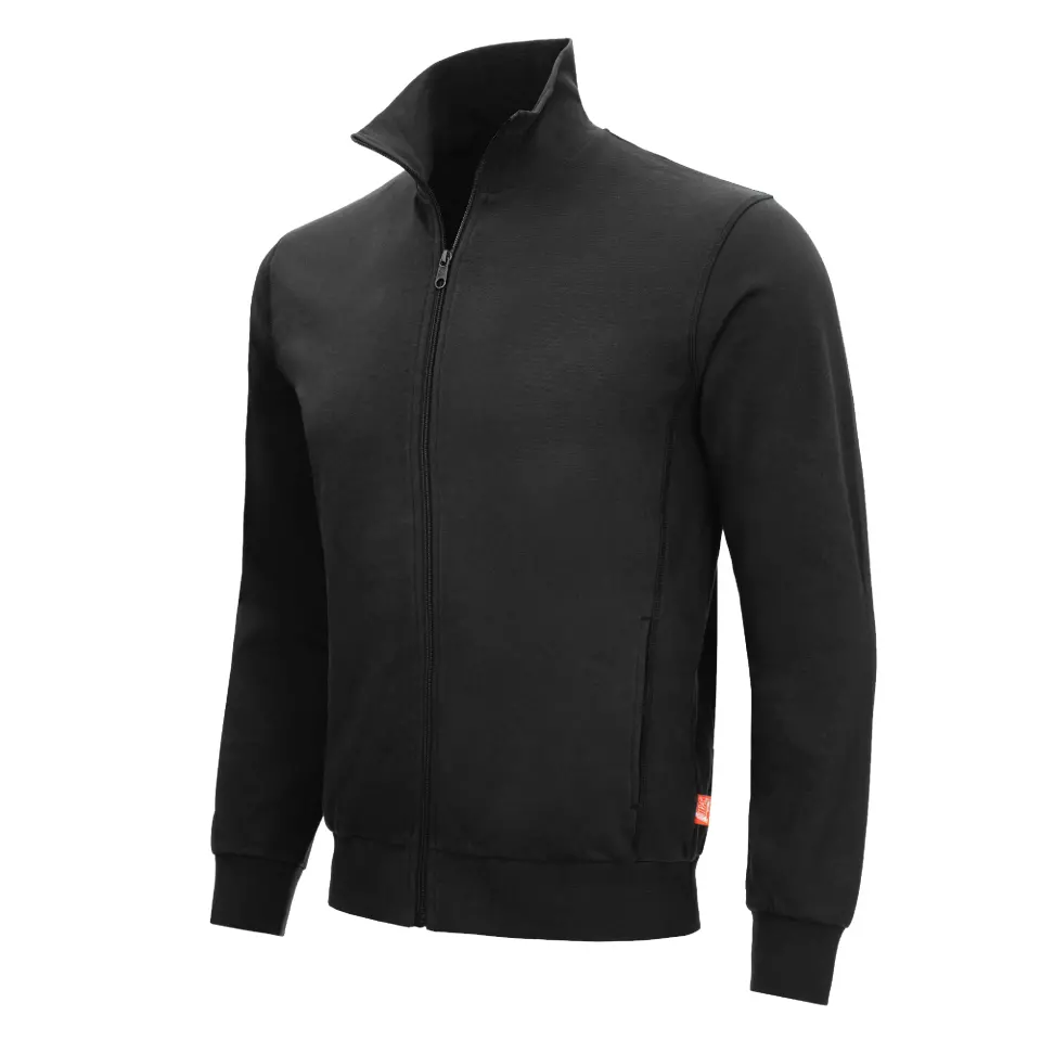 Nitras 7020-1000, MOTION TEX LIGHT Sweaterjacket, Black, image 1, gallery thumbnail