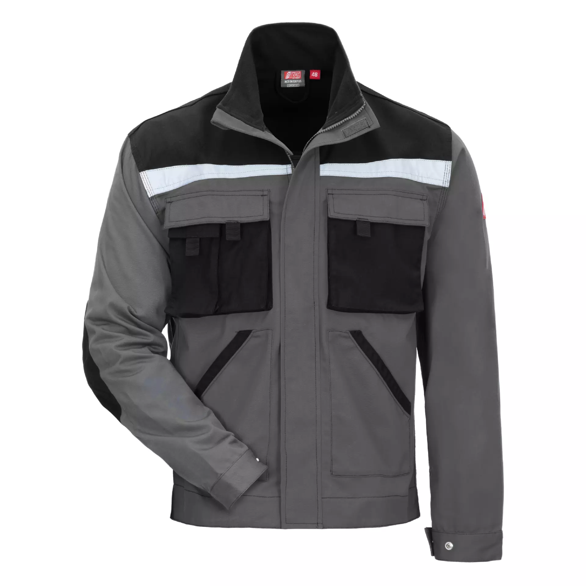 Nitras 7652, MOTION TEX PLUS Workjacket, Grey