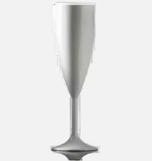 Santex BB141-1WH, Black & White Line Champagne Globet,17 Cl., image 1